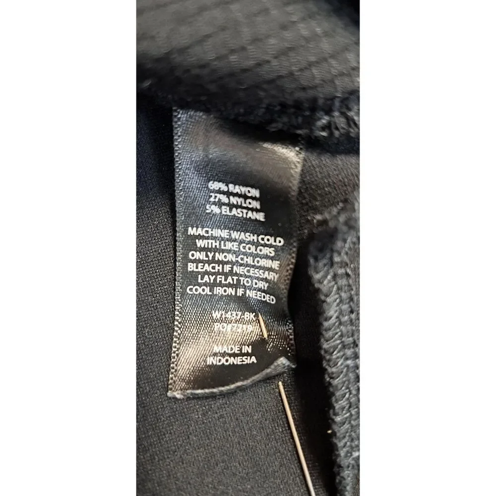 Betabrand Women's Side Zip Black Cigarette Dress Skinny Trousers Pants Small - Picture 9 of 9